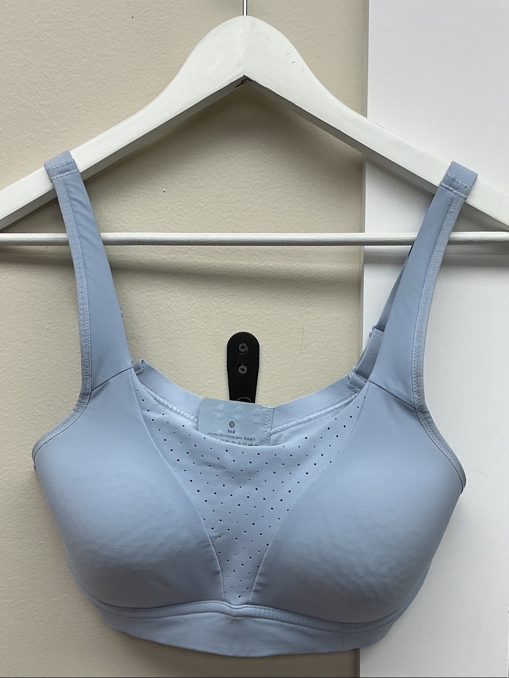 lululemon athletica Light Blue Padded Wireless Sports Bra